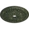 Ekena Millwork Tomango Egg & Dart Medallion (Canopies up to 6 3/4"), 27 7/8"OD x 3 7/8"ID x 2 1/2"P, Turtle CM27TOPTC - alternate 3